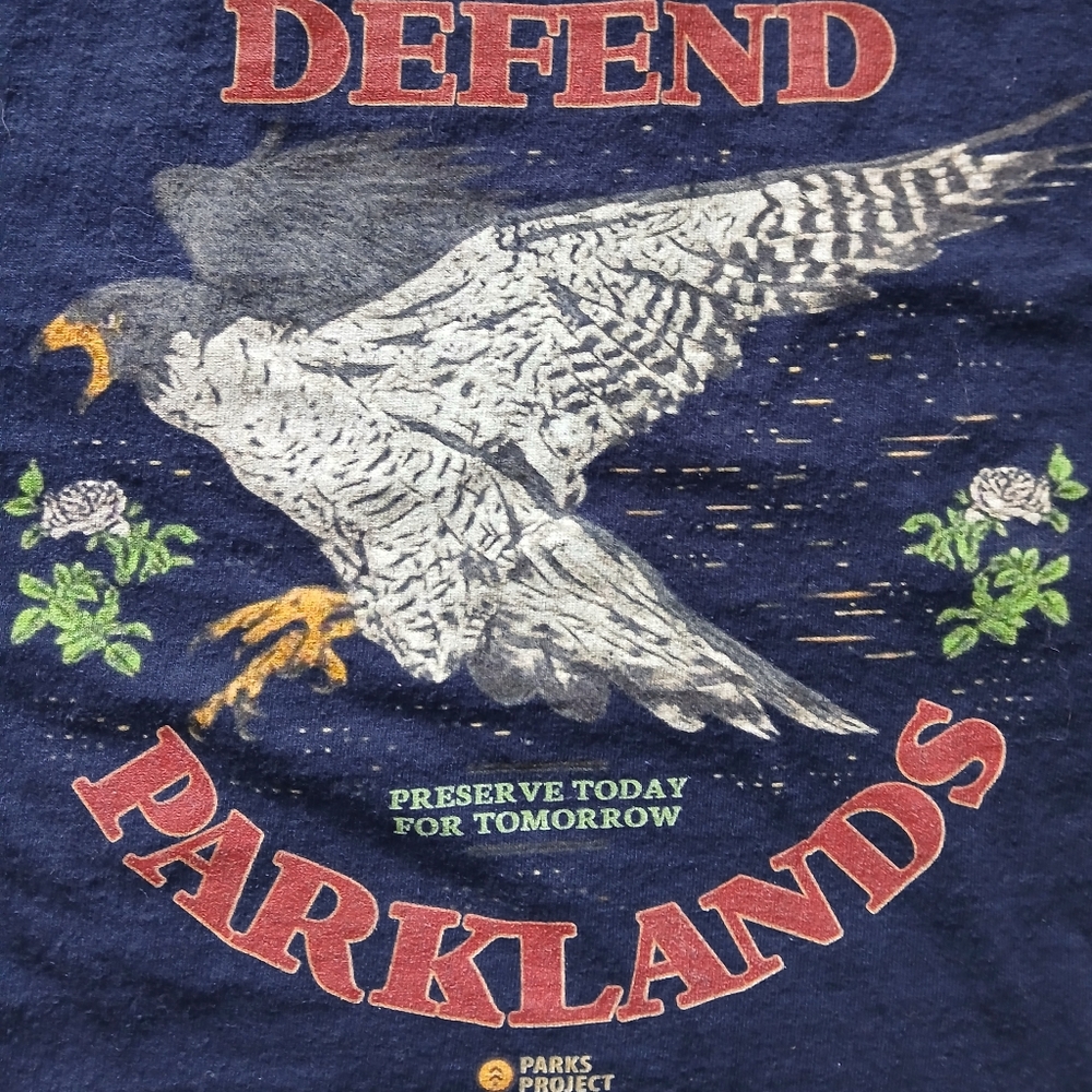 Gildan Navy Blue Defend Parklands Bird T-Shirt